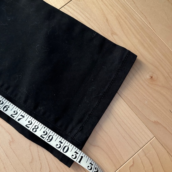 Like-New- Lucky Brand Mid Rise Straight Leg Black Jeans Pants (26) - Picture 10 of 12